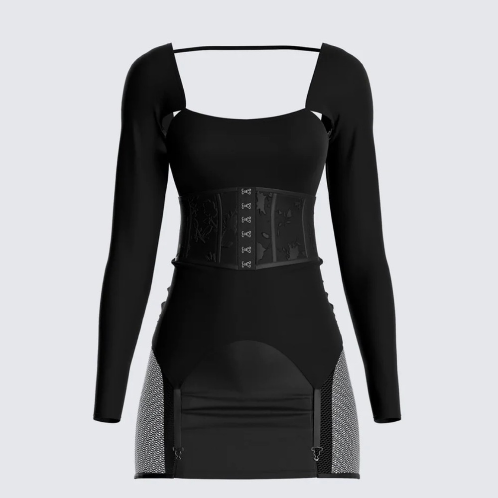 🔥🔥Electra Black Corset Top - Picture 6 of 8